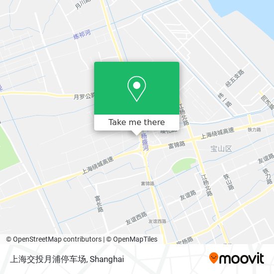 上海交投月浦停车场 map