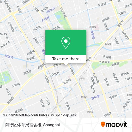 闵行区体育局宿舍楼 map