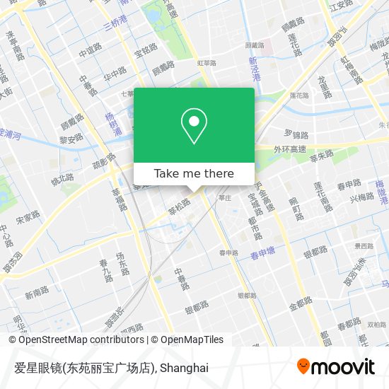 爱星眼镜(东苑丽宝广场店) map