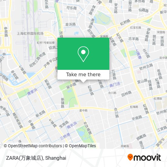 ZARA(万象城店) map