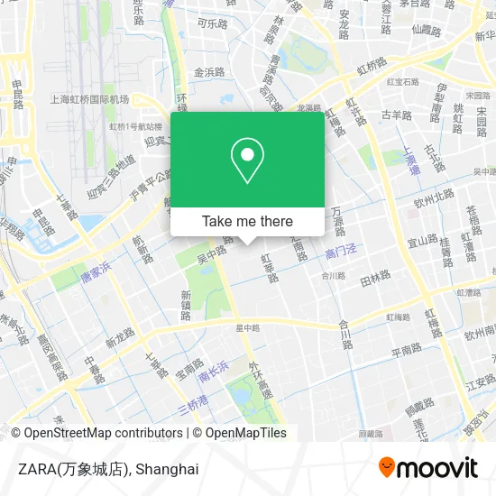 ZARA(万象城店) map