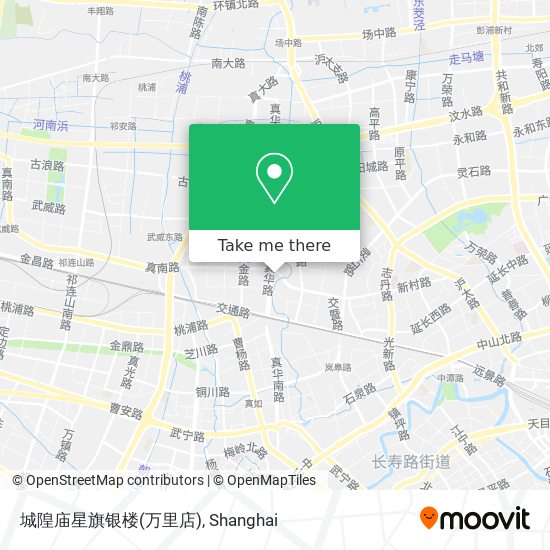 城隍庙星旗银楼(万里店) map