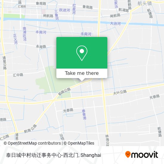 泰日城中村动迁事务中心-西北门 map