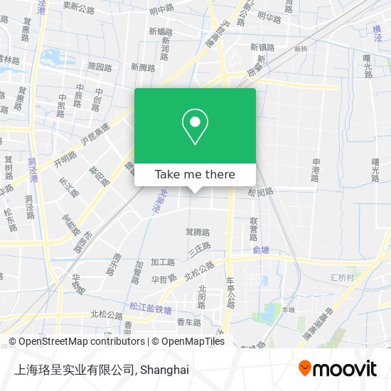 上海珞呈实业有限公司 map
