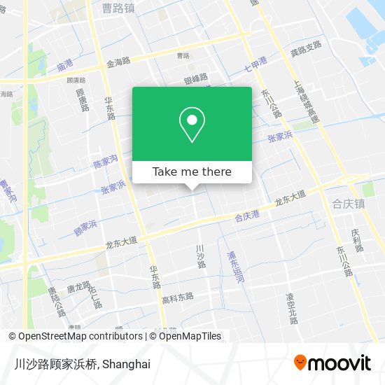 川沙路顾家浜桥 map