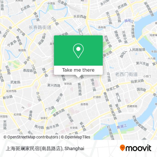 上海斑斓家民宿(南昌路店) map