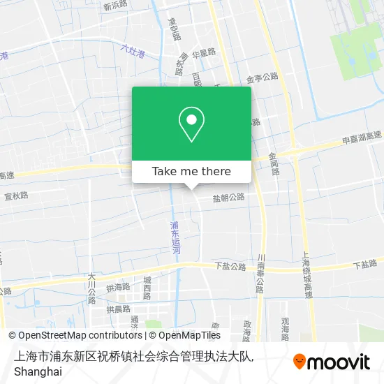 上海市浦东新区祝桥镇社会综合管理执法大队 map