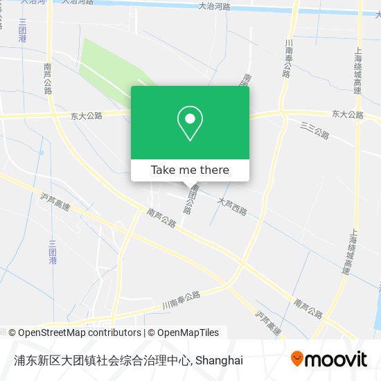 浦东新区大团镇社会综合治理中心 map