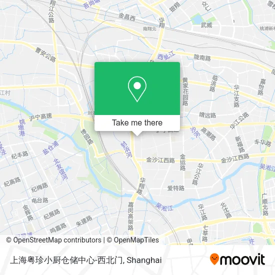 上海粤珍小厨仓储中心-西北门 map