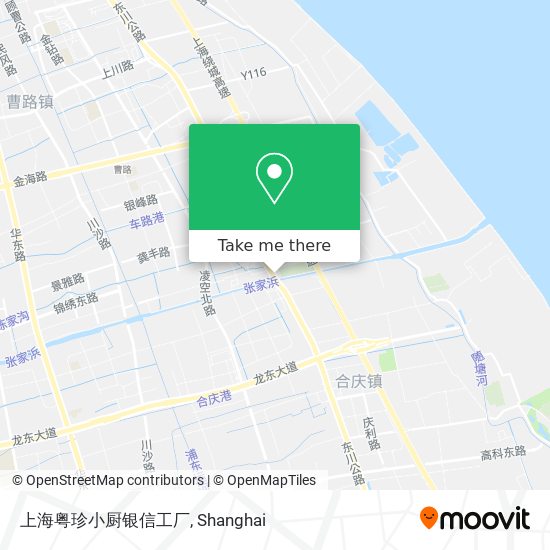上海粤珍小厨银信工厂 map