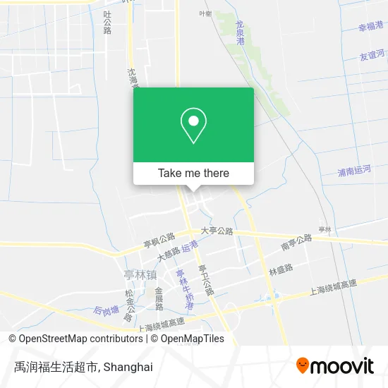 禹润福生活超市 map