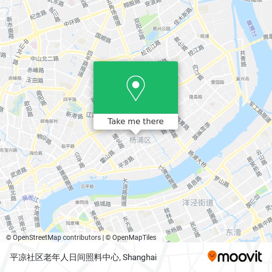 平凉社区老年人日间照料中心 map