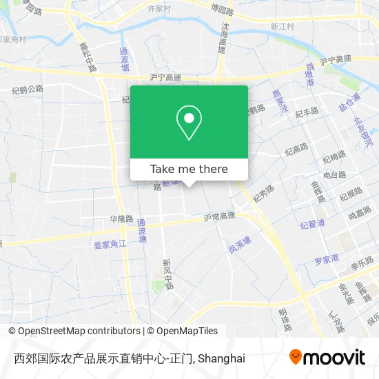 西郊国际农产品展示直销中心-正门 map