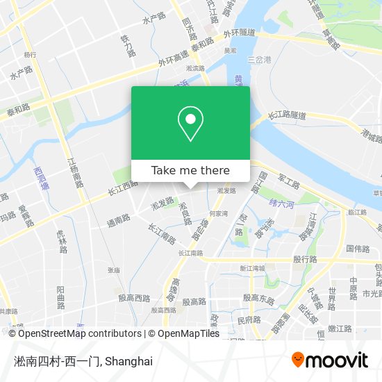 淞南四村-西一门 map