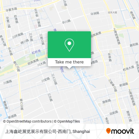 上海鑫屹展览展示有限公司-西南门 map