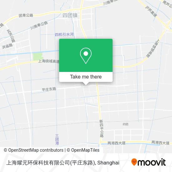 上海耀元环保科技有限公司(平庄东路) map