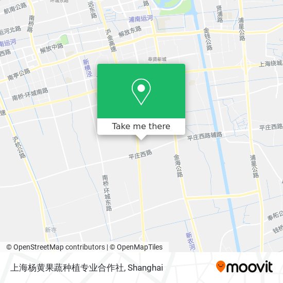 上海杨黄果蔬种植专业合作社 map