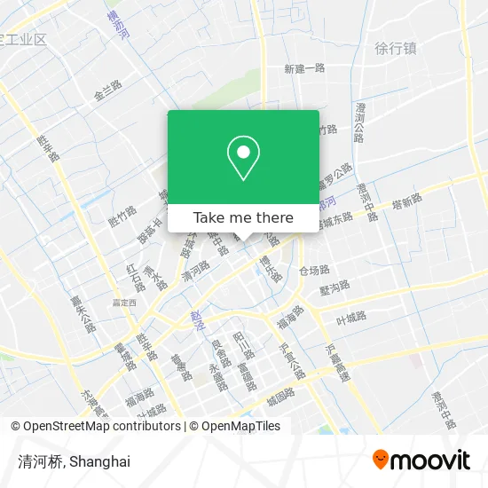 清河桥 map