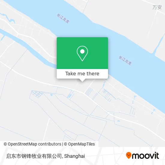 启东市钢锋牧业有限公司 map