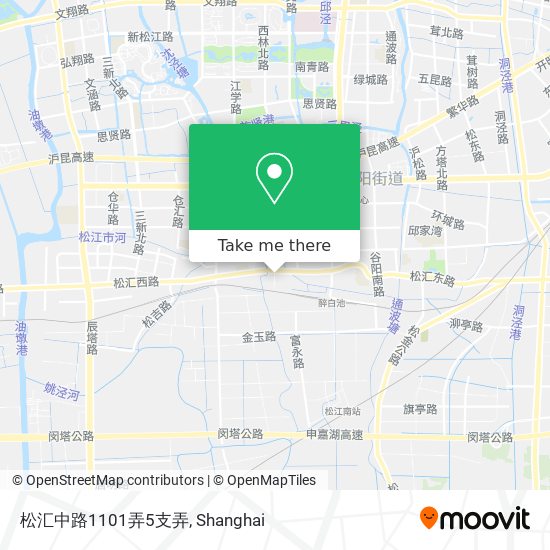 松汇中路1101弄5支弄 map