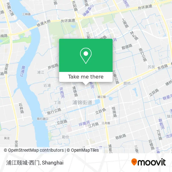 浦江颐城-西门 map