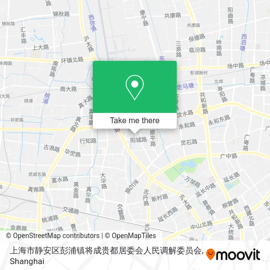 上海市静安区彭浦镇将成贵都居委会人民调解委员会 map