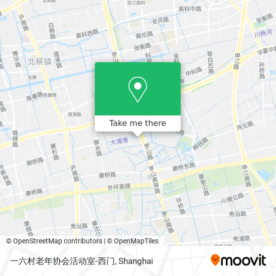 一六村老年协会活动室-西门 map