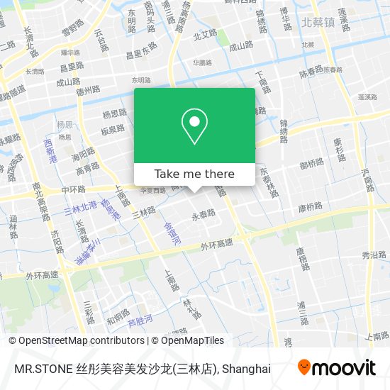 MR.STONE 丝彤美容美发沙龙(三林店) map