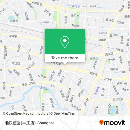 懒汉便当(丰庄店) map