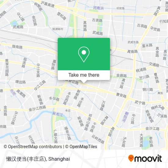 懒汉便当(丰庄店) map