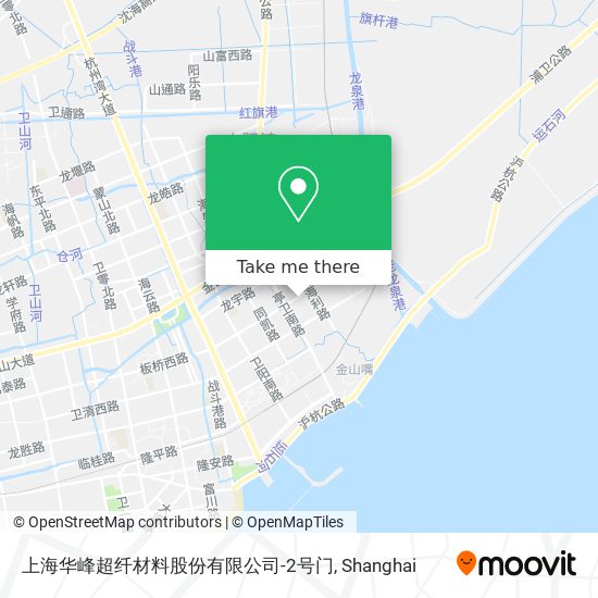 上海华峰超纤材料股份有限公司-2号门 map