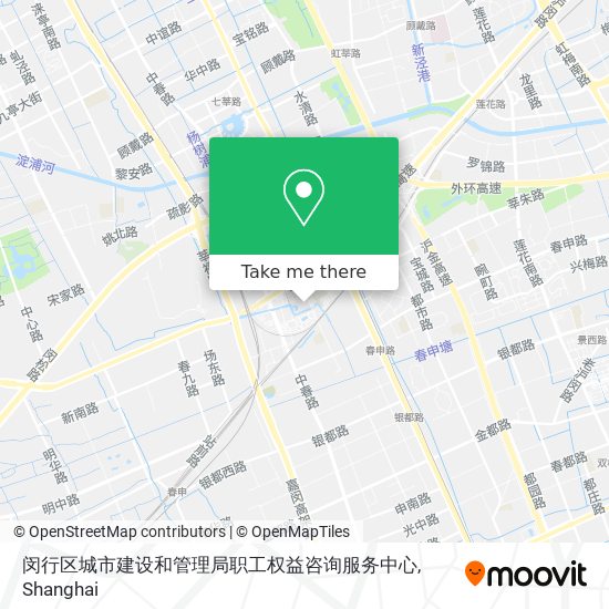 闵行区城市建设和管理局职工权益咨询服务中心 map