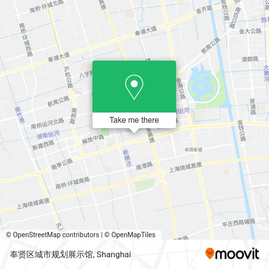 奉贤区城市规划展示馆 map
