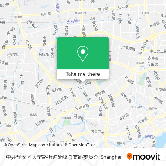 中共静安区大宁路街道延峰总支部委员会 map