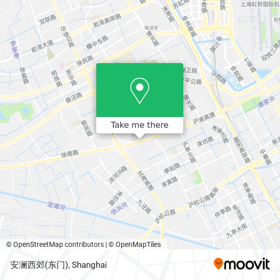 安澜西郊(东门) map