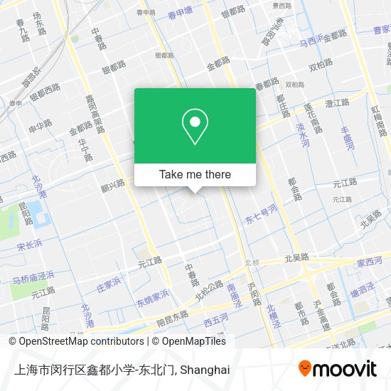 上海市闵行区鑫都小学-东北门 map