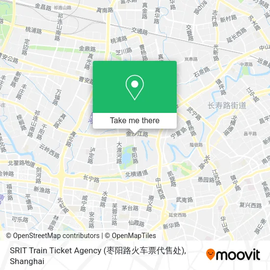SRIT Train Ticket Agency (枣阳路火车票代售处) map
