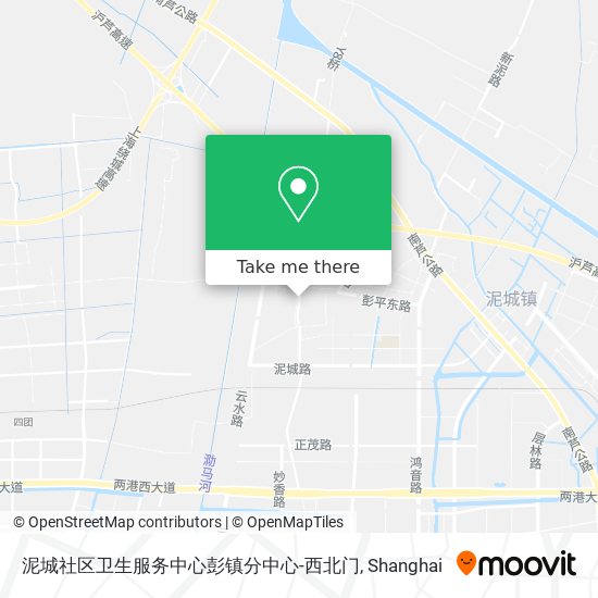 泥城社区卫生服务中心彭镇分中心-西北门 map