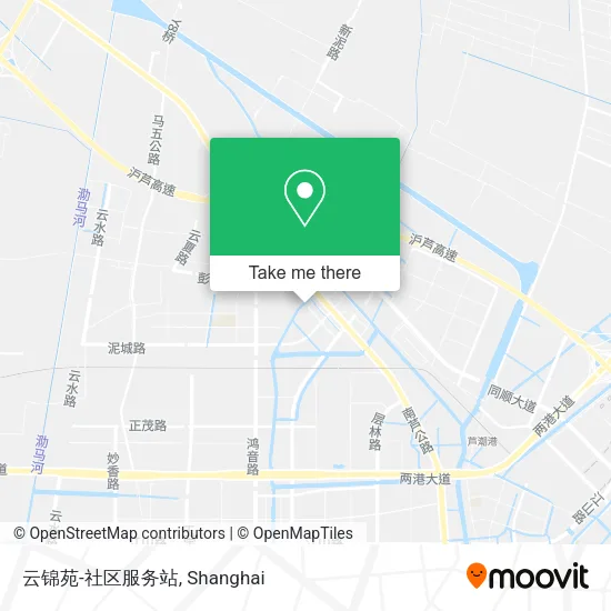 云锦苑-社区服务站 map