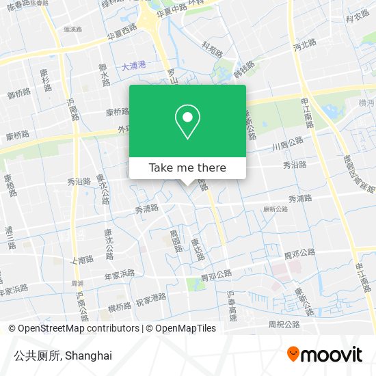 公共厕所 map