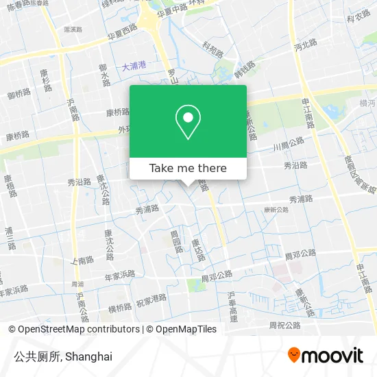 公共厕所 map