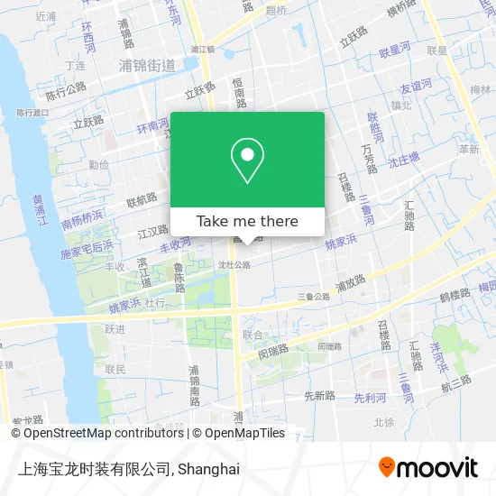 上海宝龙时装有限公司 map