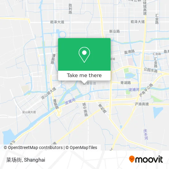 菜场街 map