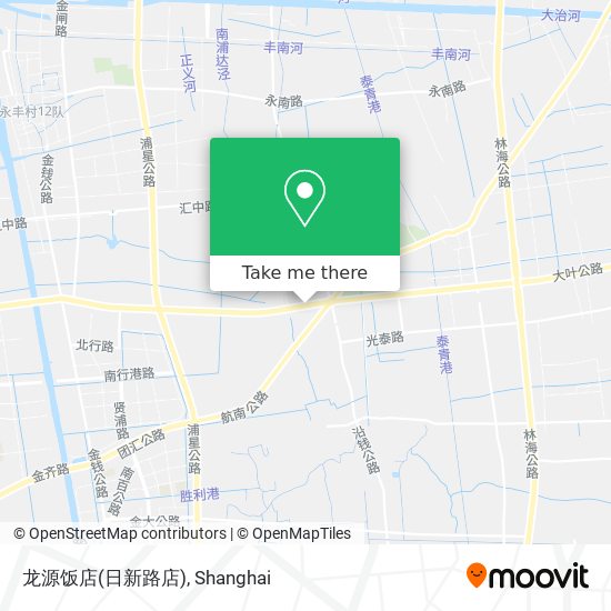 龙源饭店(日新路店) map