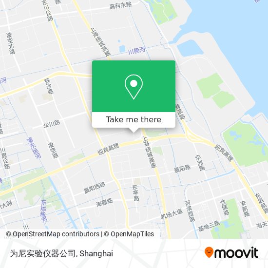 为尼实验仪器公司 map