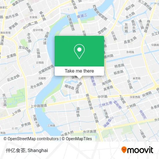 仲亿食荟 map