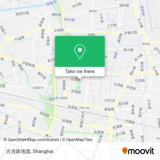 古浪路地道 map