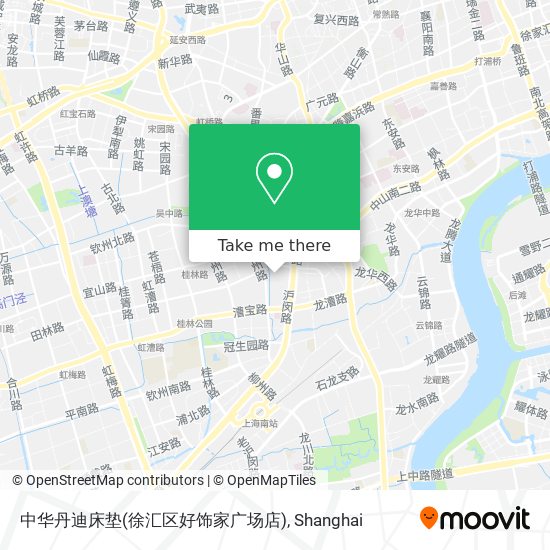 中华丹迪床垫(徐汇区好饰家广场店) map