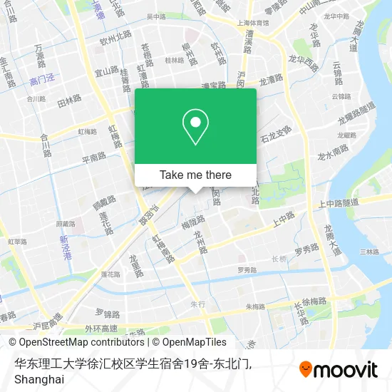 华东理工大学徐汇校区学生宿舍19舍-东北门 map