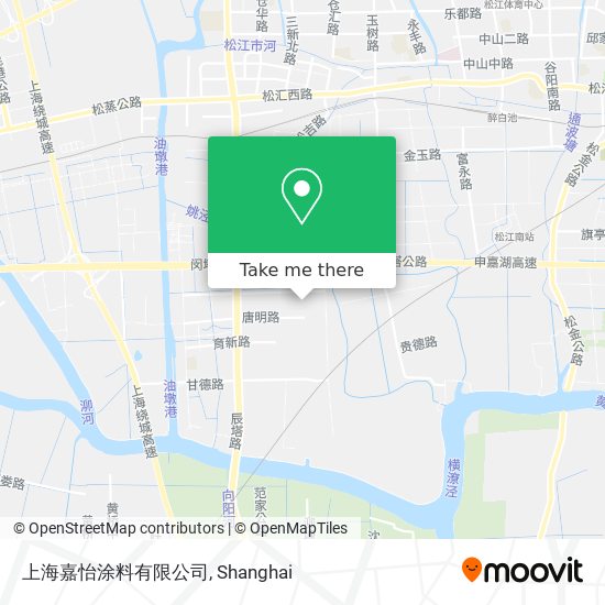 上海嘉怡涂料有限公司 map